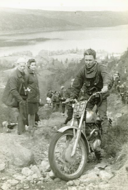 1968 SSDT on Foyers with the 37A Villiers powered Cotton. Rob was fourth in the event.