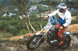 Rob on his 400cc Triumph in the Pre'65 Scottish in 1993. Photo copyright: Iain Lawrie, Kinlochleven