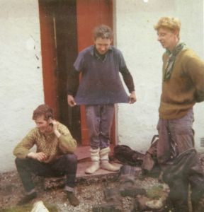 Rob (Centre); Brian Hutchinson and Kipper Herrington at the SSDT.