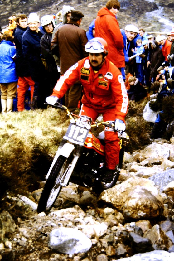 Jim Sandiford 349 Montesa Cota in the 1980 Scottish Six Days - © - Jimmy Young, Armadale.