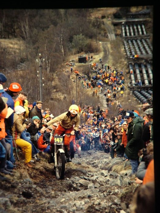 Nigel Birkett - 1979 Scottish Six Days on Pipeline (305 Montesa) - © - Jimmy Young, Armadale.