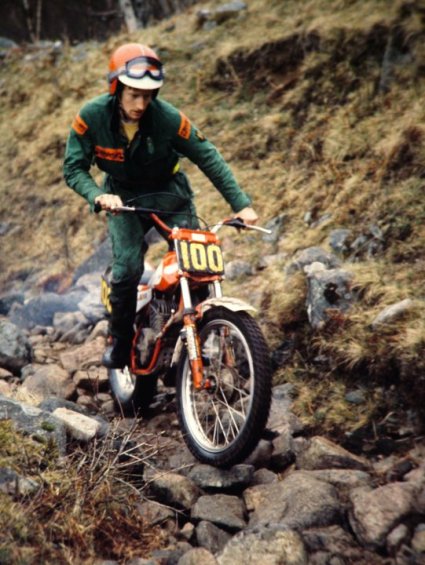 1978 Scottish Six Days - Colin Bell, Northern Ireland (280 SWM) - © - Jimmy Young, Armadale.