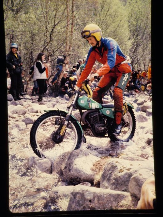 David Hooke from Congleton on 280 Moto Gori in the Scottish Six Days - © - Jimmy Young, Armadale.
