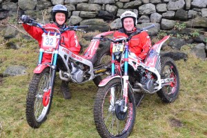 Nathan Wrigglesworth and Anthony Ayrton. Photo: Barry Robinson