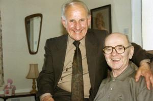 Tommy Milton on the right as many of our more mature readers will remember him!