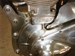 The motor shows its pedigree. The engine number indicates that this is no ordinary HT5, but an experimental motor. (Photo copyright: Roy Kerr)