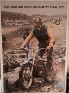 1973 Bultaco Malcolm Rathmell