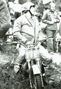 Bernie Schreiber waits his turn at Achlain during the SSDT 1980 - Photo: John Honeyman, Markinch, Fife