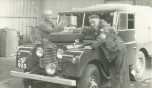 Dave Fisher - Land Rover - 1954
