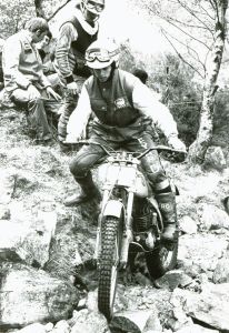 1980 - John Lampkin's first Scottish on the 250cc Colin Appleyard Bultaco.