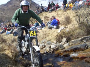 Mike Ransom on Am Bodach in 2008 at the Pre'65 Scottish Trial - Photo copyright: Iain Lawrie, Kinlochleven.