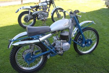  Nick Hunt's very tidy and original looking (ex Dave Cole) 201 Greeves - Photo: Mike Naish