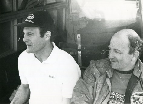 1991 Welsh Two Day, Geraint Jones with Mike Rapley