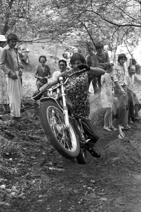 A bedraggled Ian Haydon