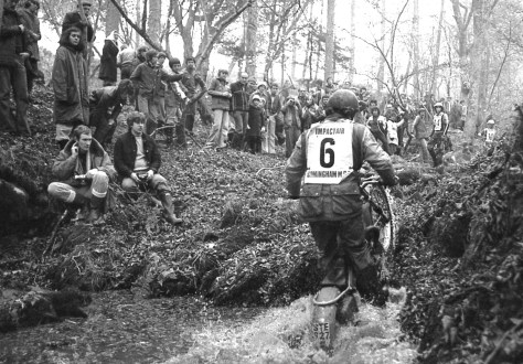 A good crowd of spectators for November