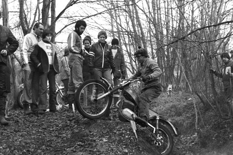 A rare picture this, Colin Somers over 40 years ago and he is still secretary of Otter Vale