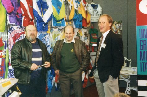 Bristol Dirt Bike Show 1991, Jack Mathews, Mike Rapley and Malcolm Rathmell