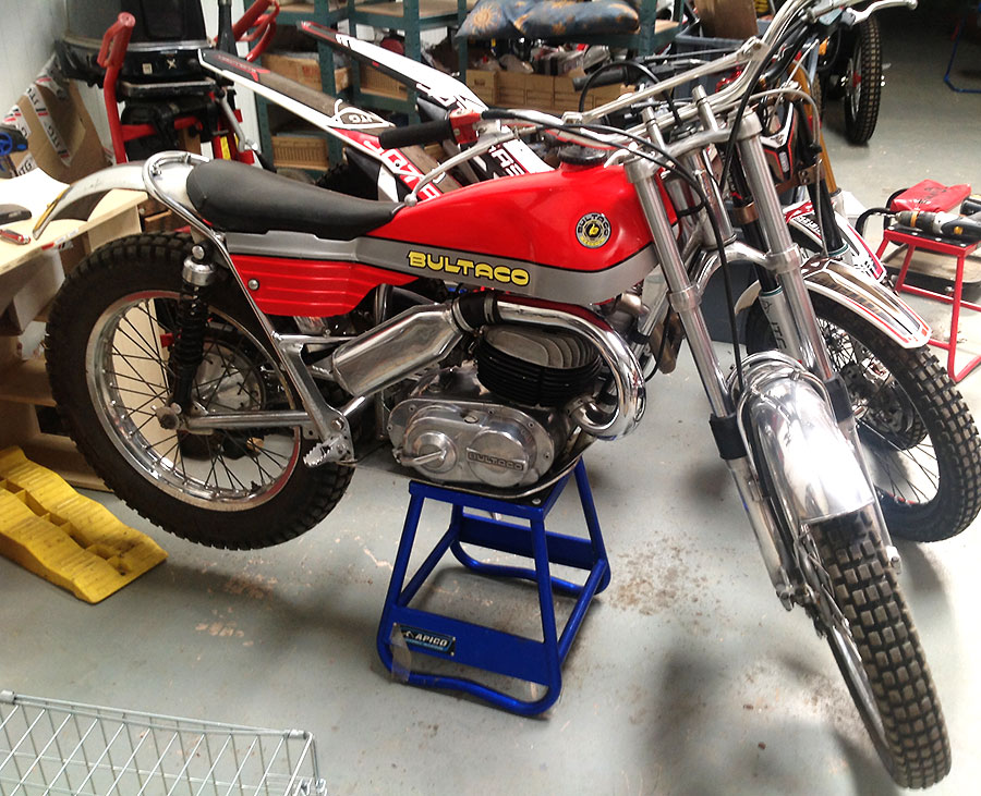 Dennis Sanders - Bultaco