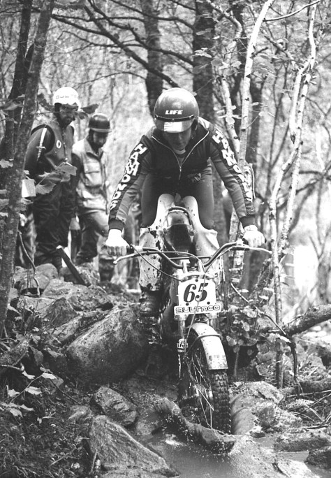 Martin Lampkin in his Hammonds Sauce sponsorship days