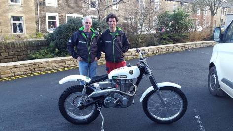 Owen Hardisty and Guy Martin - Photo