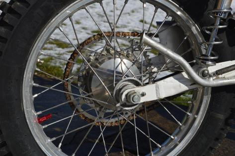 125 Bultaco - Rear Wheel - Vesty