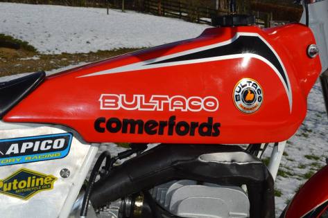 125 Bultaco Tank - Vesty