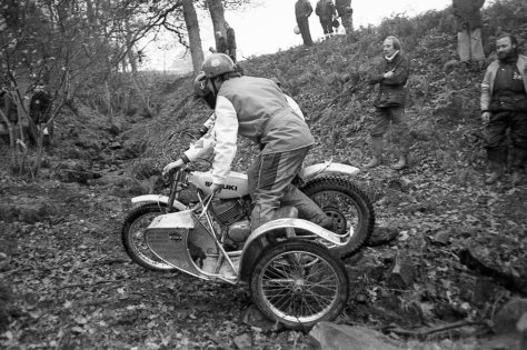 John Turner and Reg Miller with Barry Kefford watching in the Barbour coat