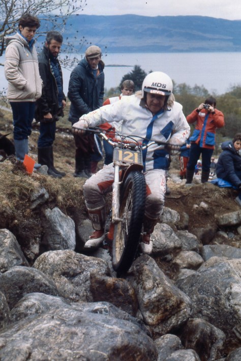 Mick Andrews'85 250 Honda Kilmalieu