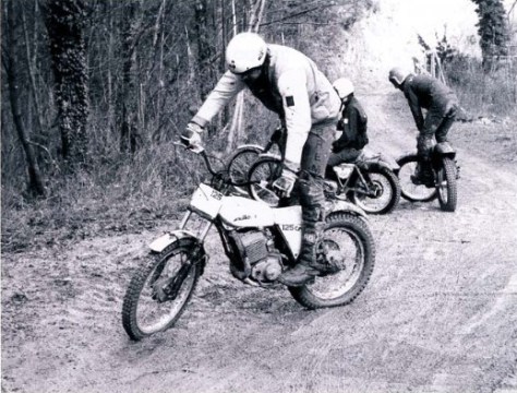 14. Giovanni Tosco auf Ancilotti Prototyp