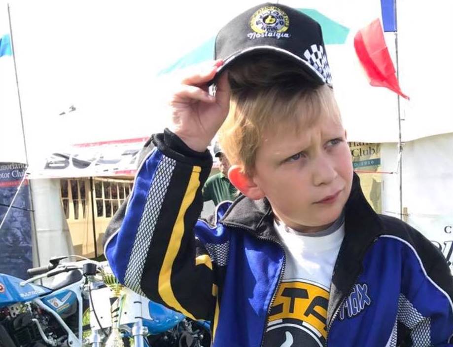 Young Bultaco Fan - crop