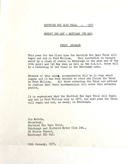 SSDT 1977 Notification